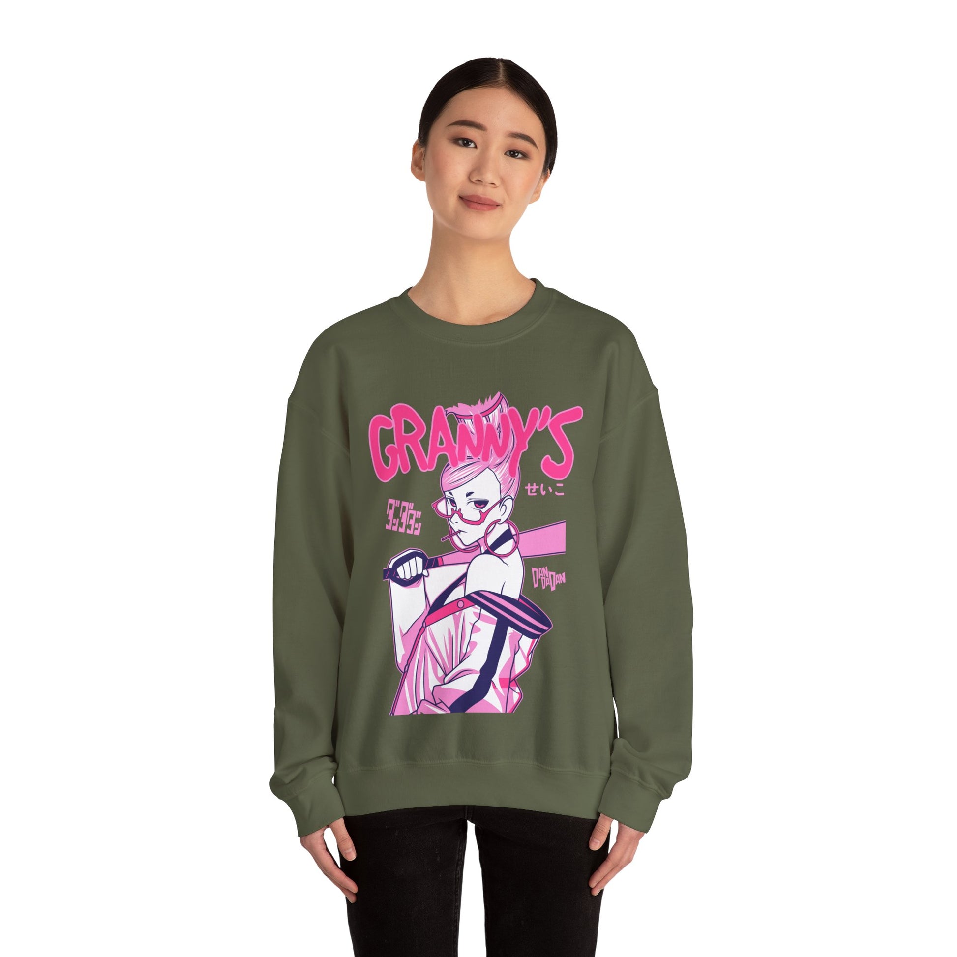 Dandadan Seiko Ayase Sweatshirt Unisex Custom Anime Sweatshirt