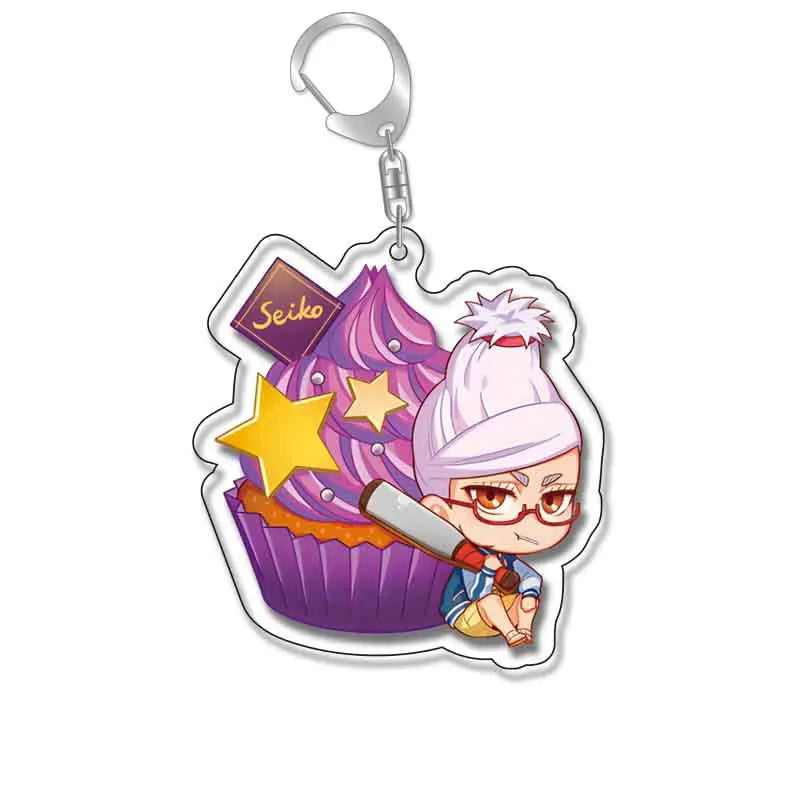 Dandadan Seiko Cupcake Keychain – Cute & Stylish Accessory!
