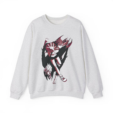 Dandadan Sweatshirt Unisex Custom Momo Ayase and Okarun Sweatshirt