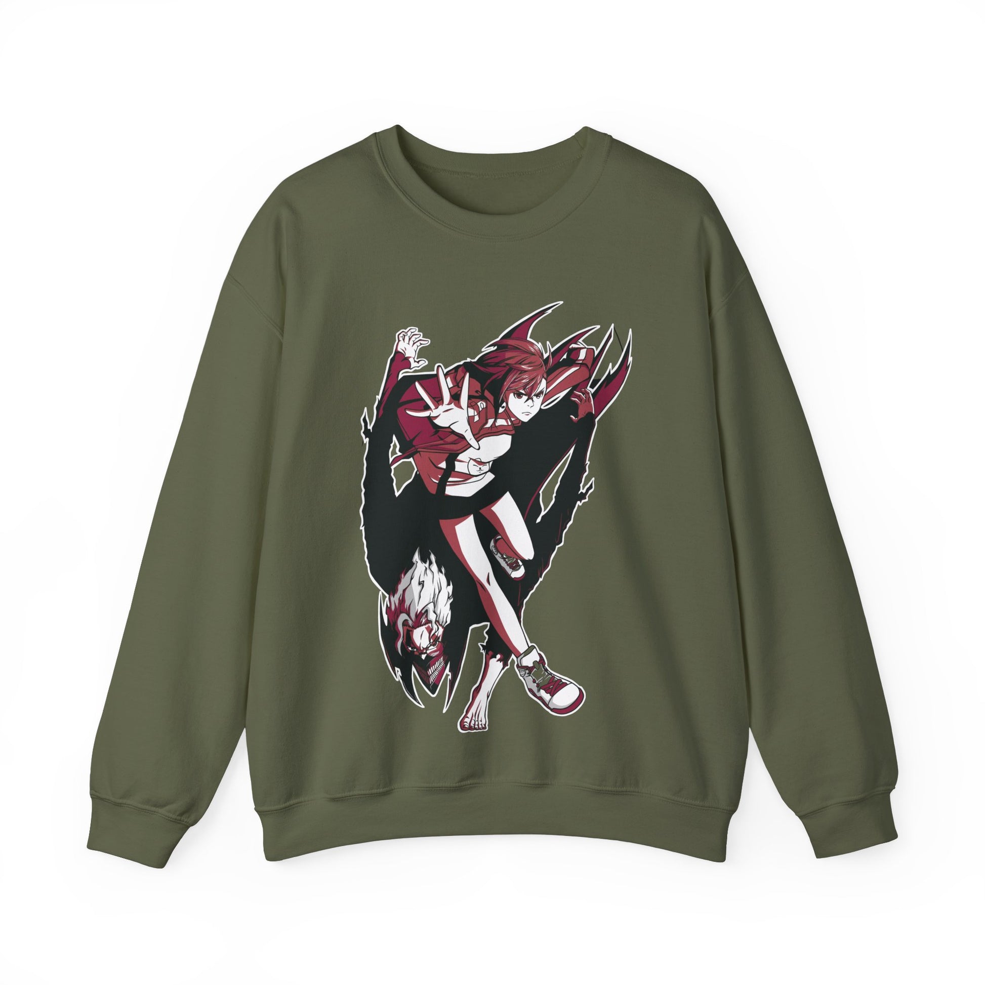 Dandadan Sweatshirt Unisex Custom Momo Ayase and Okarun Sweatshirt