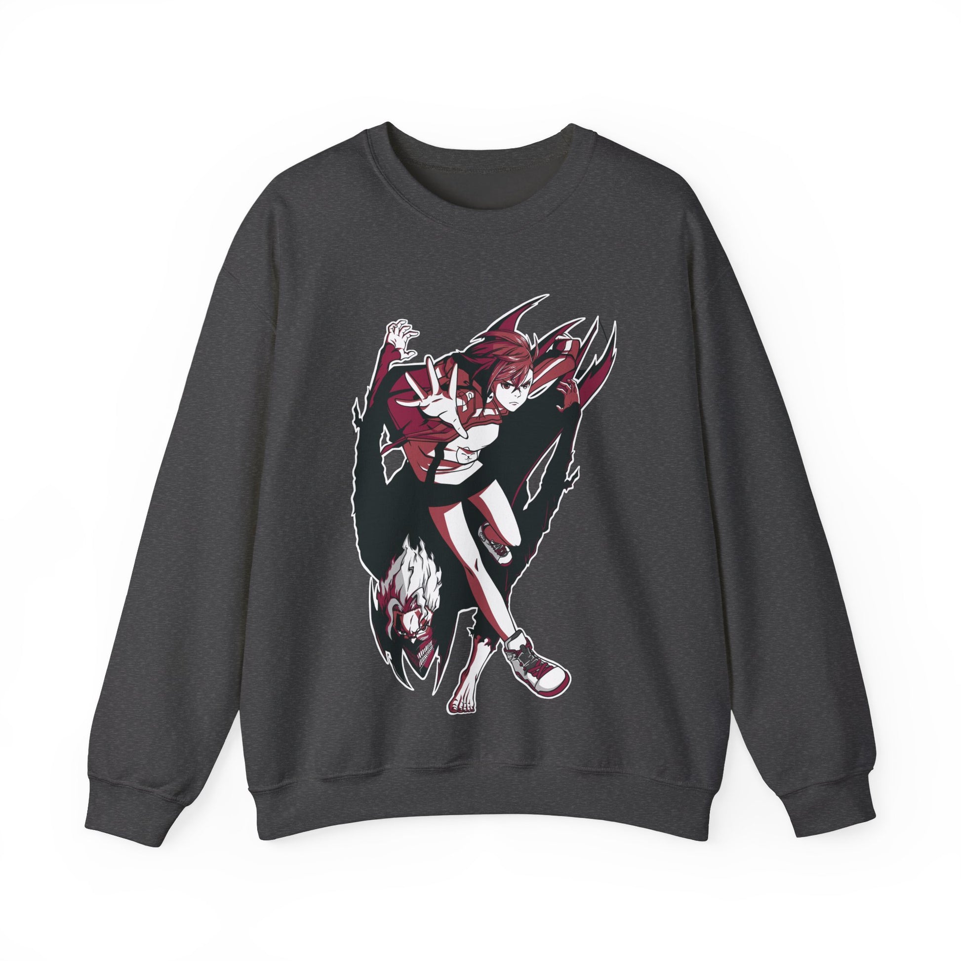 Dandadan Sweatshirt Unisex Custom Momo Ayase and Okarun Sweatshirt