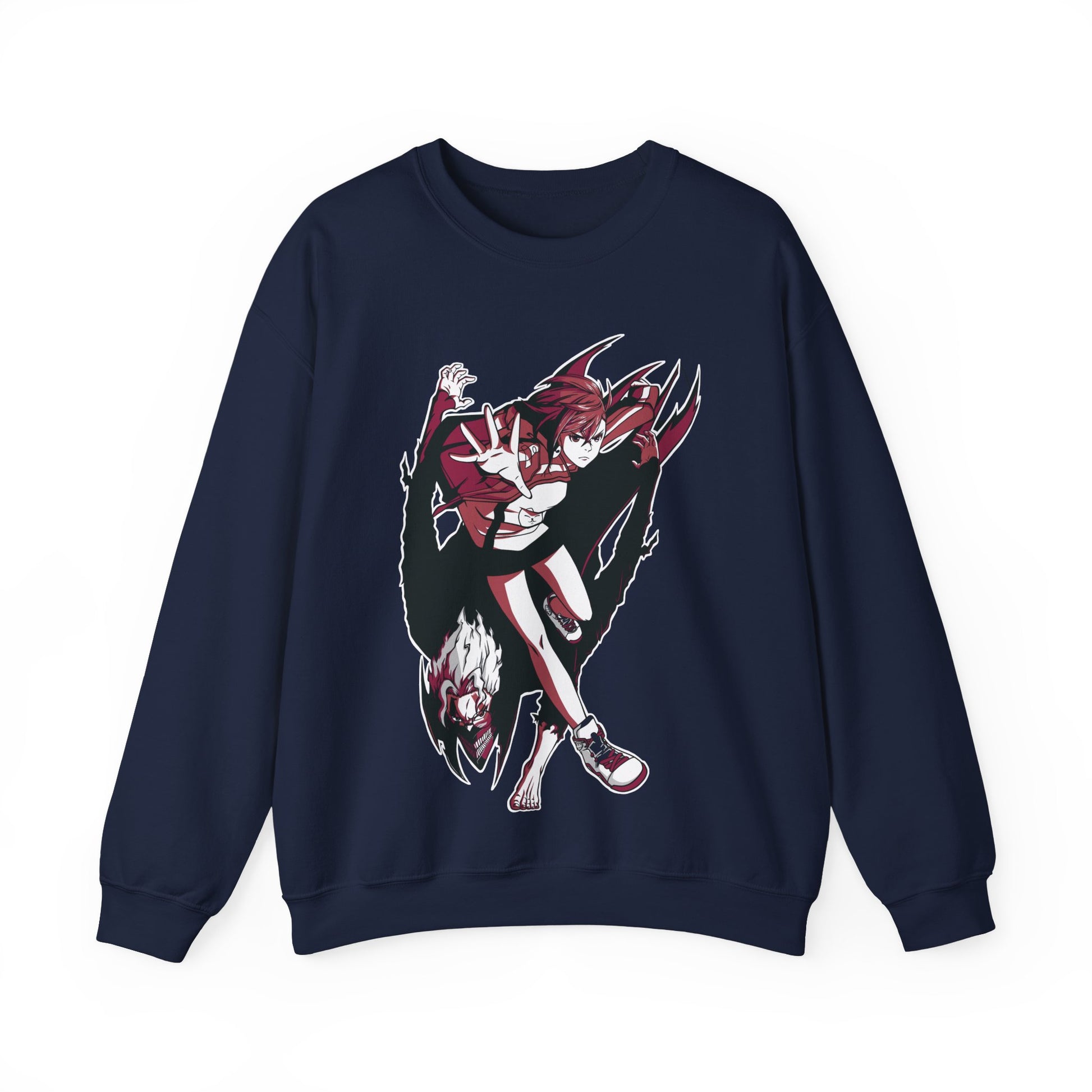 Dandadan Sweatshirt Unisex Custom Momo Ayase and Okarun Sweatshirt