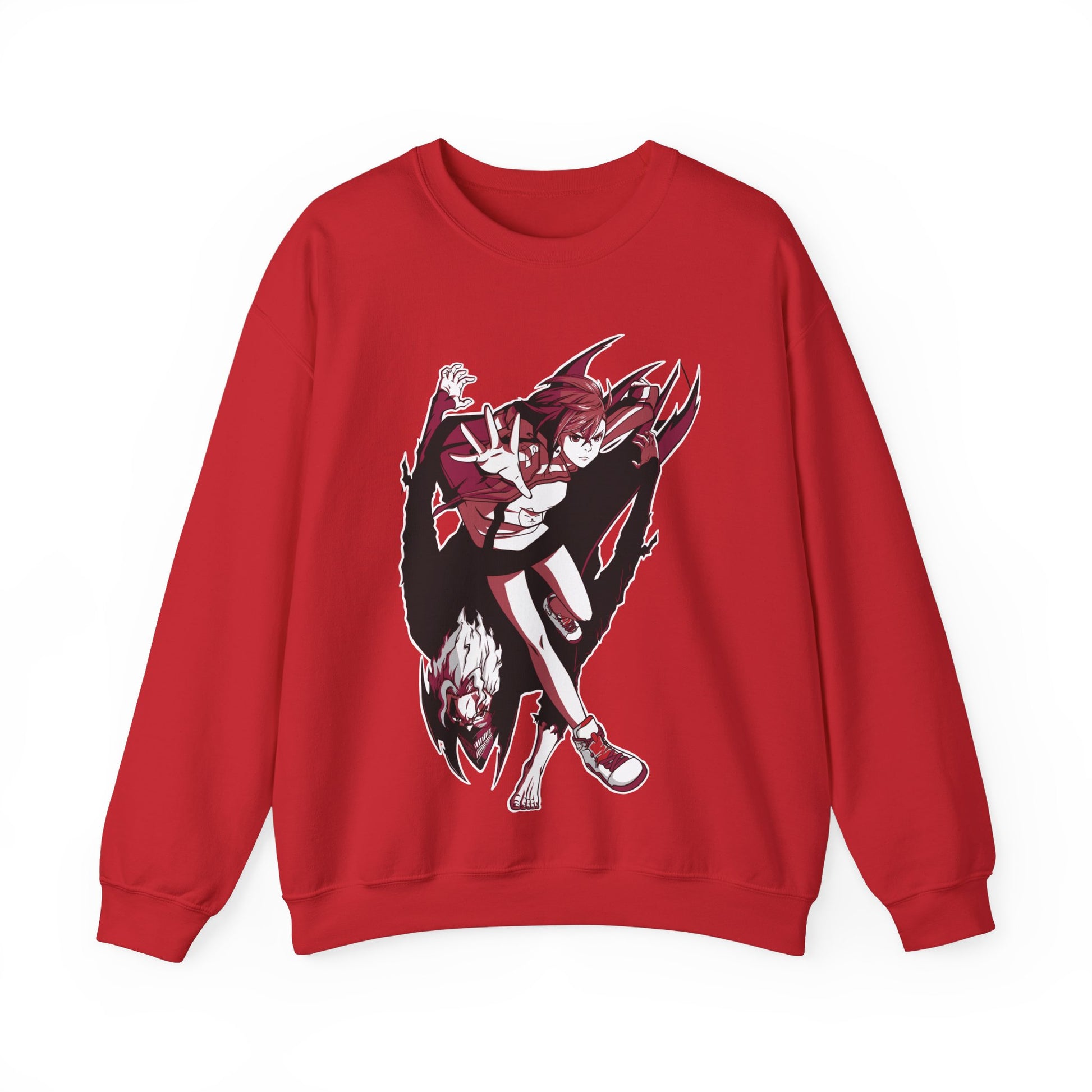 Dandadan Sweatshirt Unisex Custom Momo Ayase and Okarun Sweatshirt