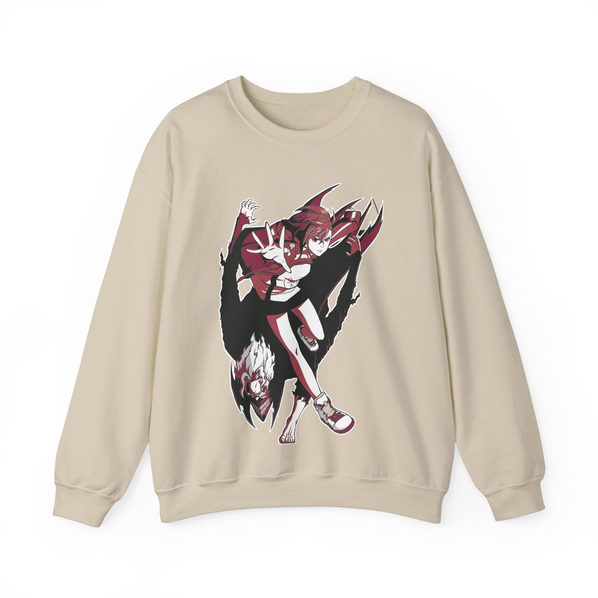 Dandadan Sweatshirt Unisex Custom Momo Ayase and Okarun Sweatshirt