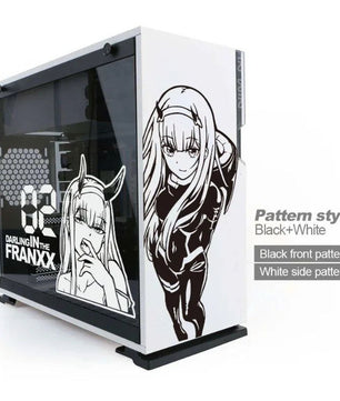 Darling In The Franxx 02 Anime Sticker Decals For PC Case