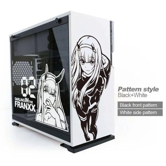 Darling In The Franxx 02 Anime Sticker Decals For PC Case
