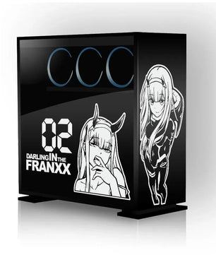 Darling In The Franxx 02 Anime Sticker Decals For PC Case