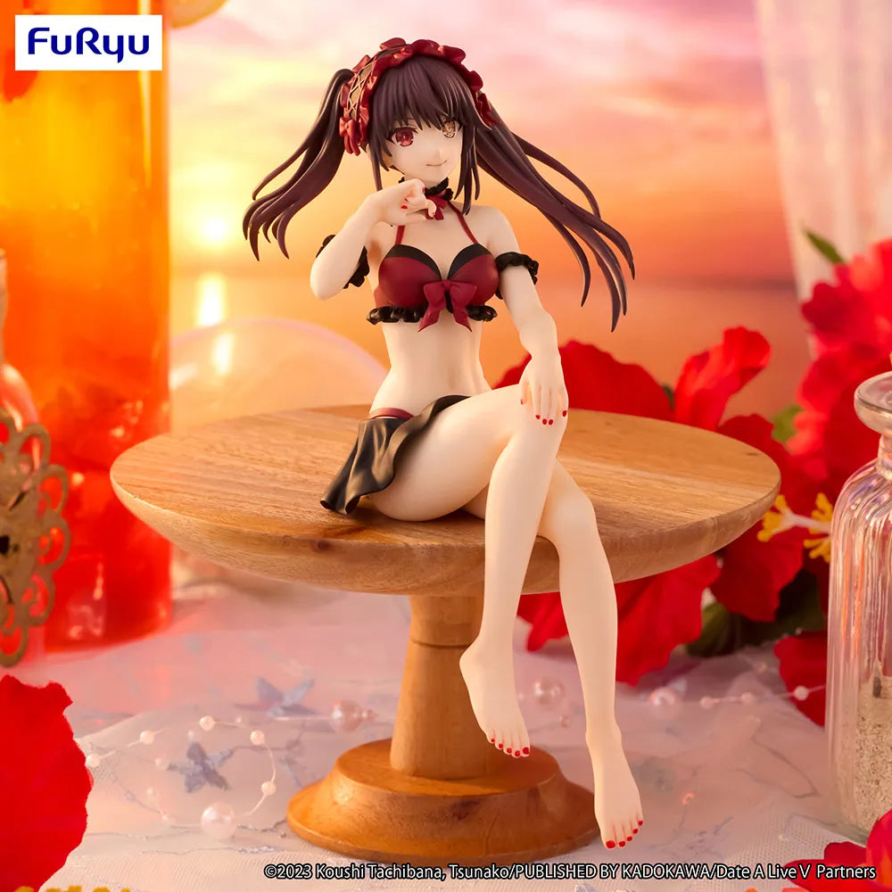 Date A Live V Kurumi Tokisaki Swimsuit Ver. Noodle Stopper Figure
