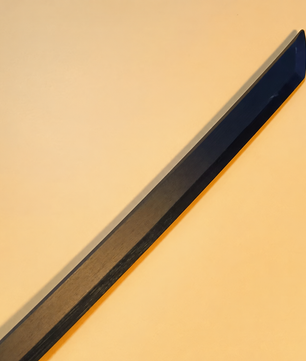 Bleach Rukia Kuchiki Sode no Shirayuki Black Katana 1:1 Scale Anime Prop Replica Bamboo Sword