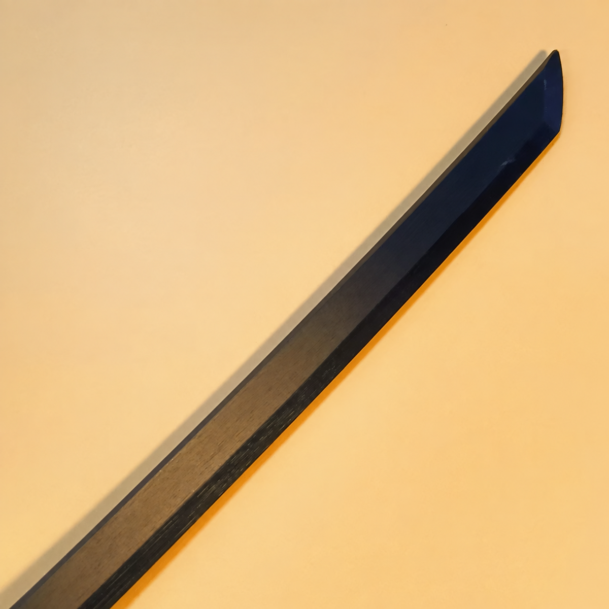 Bleach Rukia Kuchiki Sode no Shirayuki Black Katana 1:1 Scale Anime Prop Replica Bamboo Sword