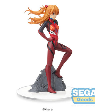 Rebuild of Evangelion Asuka Shikinami Langely Vignetteum Super Premium Statue