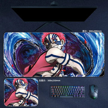 Demon Slayer Akaza Mouse Pad Anime Desk Mat