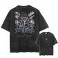 Demon Slayer Akaza Shirt Oversized Style Anime Shirt