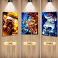 Demon Slayer Anime Rengoku and Akaza 3D Anime Poster Wall Art