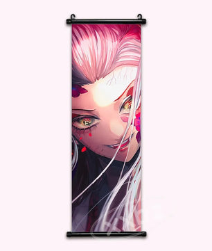 Demon Slayer Daki Anime Poster Canvas Scroll Paint Style