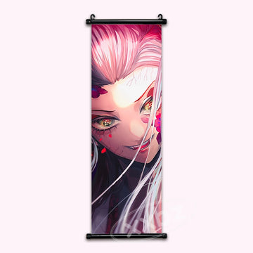 Demon Slayer Daki Anime Poster Canvas Scroll Paint Style