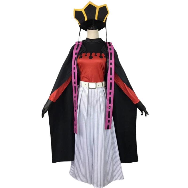 Demon Slayer Douma Cosplay Costume 5pc Anime Cosplay Set