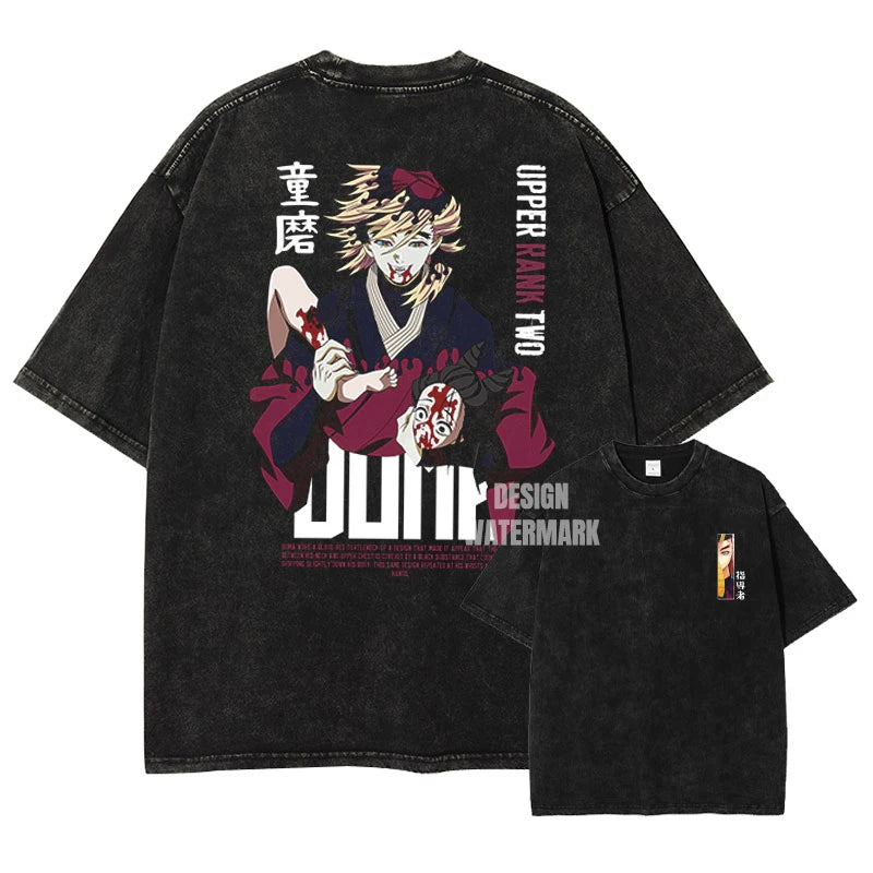 Demon Slayer Douma Shirt Oversized Style Anime Shirt