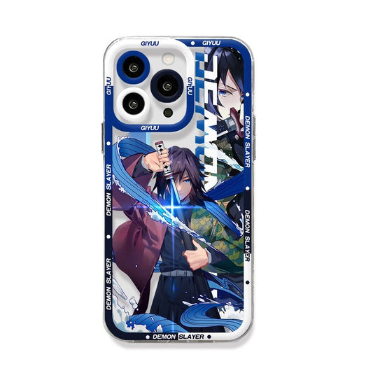 Demon Slayer Giyu Tomioka Phone Case For Iphone 11-15 Pro Max