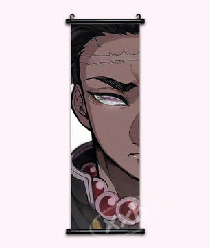 Demon Slayer Hashira Gyomei Himejima Anime Poster Canvas Scroll