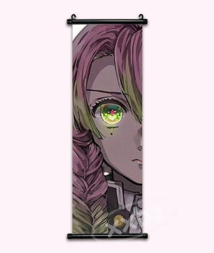 Demon Slayer Hashira Mitsuri Kanroji a Anime Poster Canvas Scroll