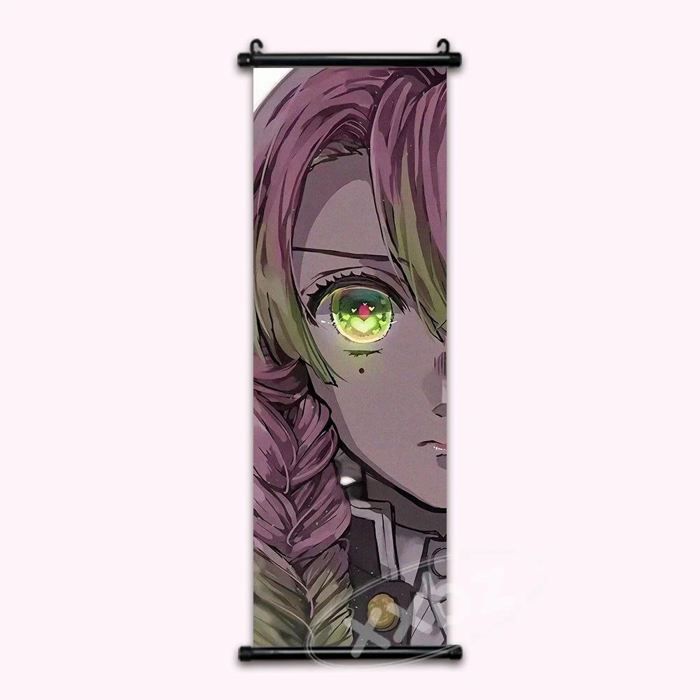 Demon Slayer Hashira Mitsuri Kanroji a Anime Poster Canvas Scroll