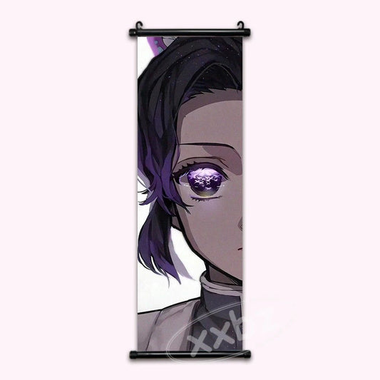 Demon Slayer Hashira Shinobu Kocho Anime Poster Canvas Scroll