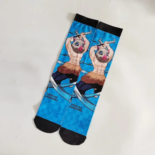 Demon Slayer Inosuke Anime Socks