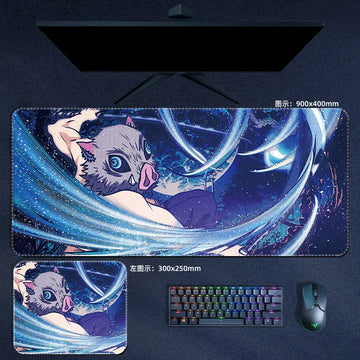 Demon Slayer Inosuke Mouse Pad Anime Desk Mat