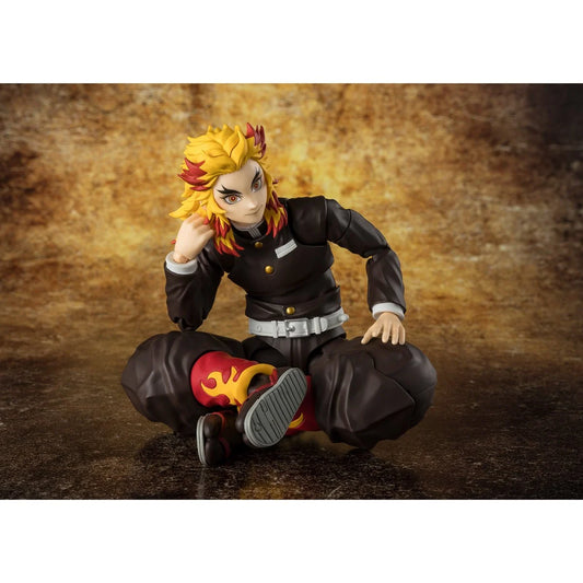 Demon Slayer: Kimetsu No Yaiba Kyojuro Rengoku S.H.Figuarts Action Figure