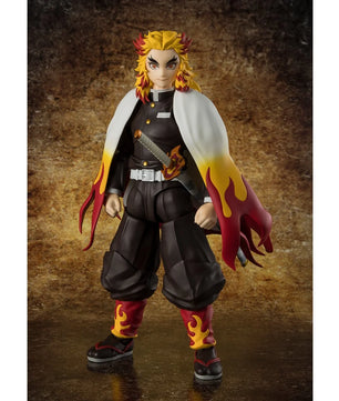 Demon Slayer: Kimetsu No Yaiba Kyojuro Rengoku S.H.Figuarts Action Figure