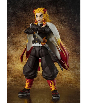 Demon Slayer: Kimetsu No Yaiba Kyojuro Rengoku S.H.Figuarts Action Figure