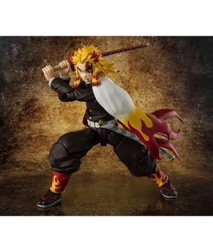 Demon Slayer: Kimetsu No Yaiba Kyojuro Rengoku S.H.Figuarts Action Figure