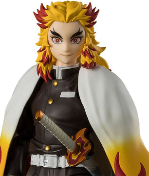 Demon Slayer: Kimetsu No Yaiba Kyojuro Rengoku S.H.Figuarts Action Figure