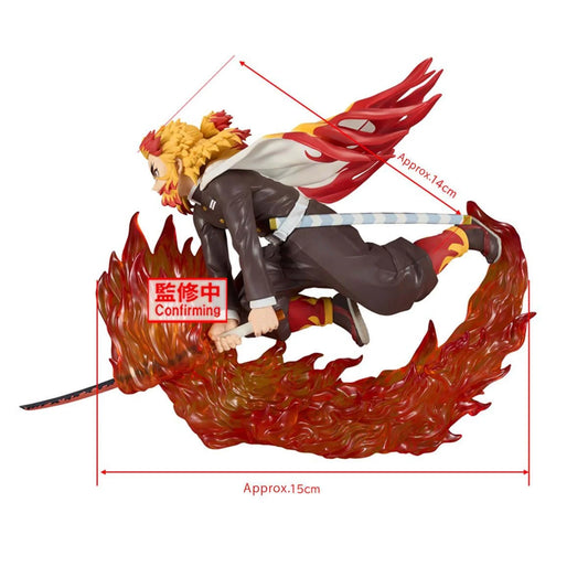 (PREORDER) Demon Slayer: Kimetsu no Yaiba Kyojuro Rengoku Vibration Stars Plus Statue