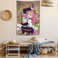 Demon Slayer Mitsuri Kanroji Tapestry Hanging - Anime Home Decor