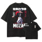 Demon Slayer Muzan Shirt Oversized Style Anime Shirt