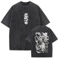 Demon Slayer Muzan Shirt Vintage Oversized Style Anime Shirt