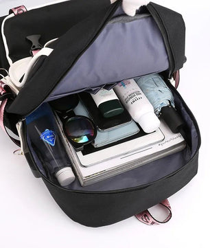 Demon Slayer Nezuko Backpack Anime Bookbag