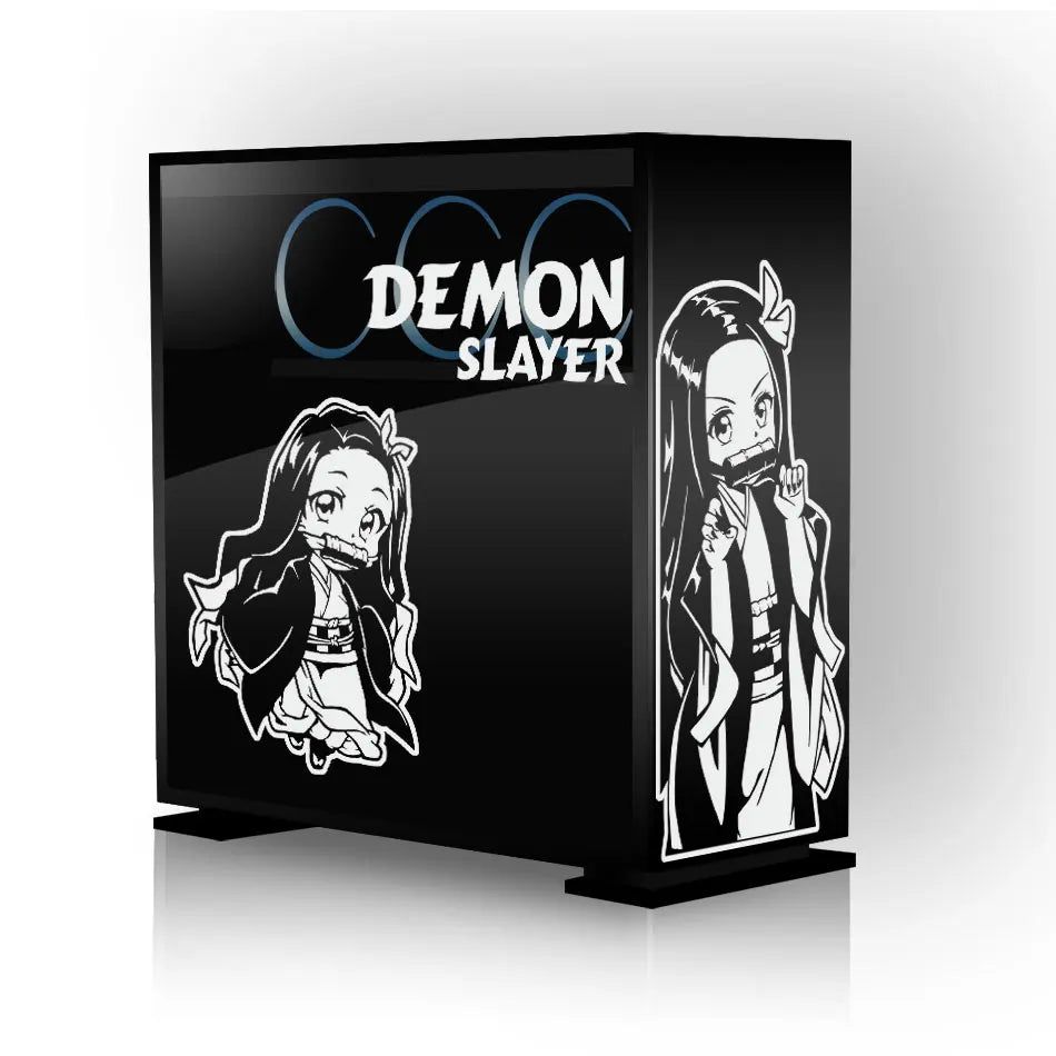 Demon Slayer Nezuko PC Case Anime Sticker Decal