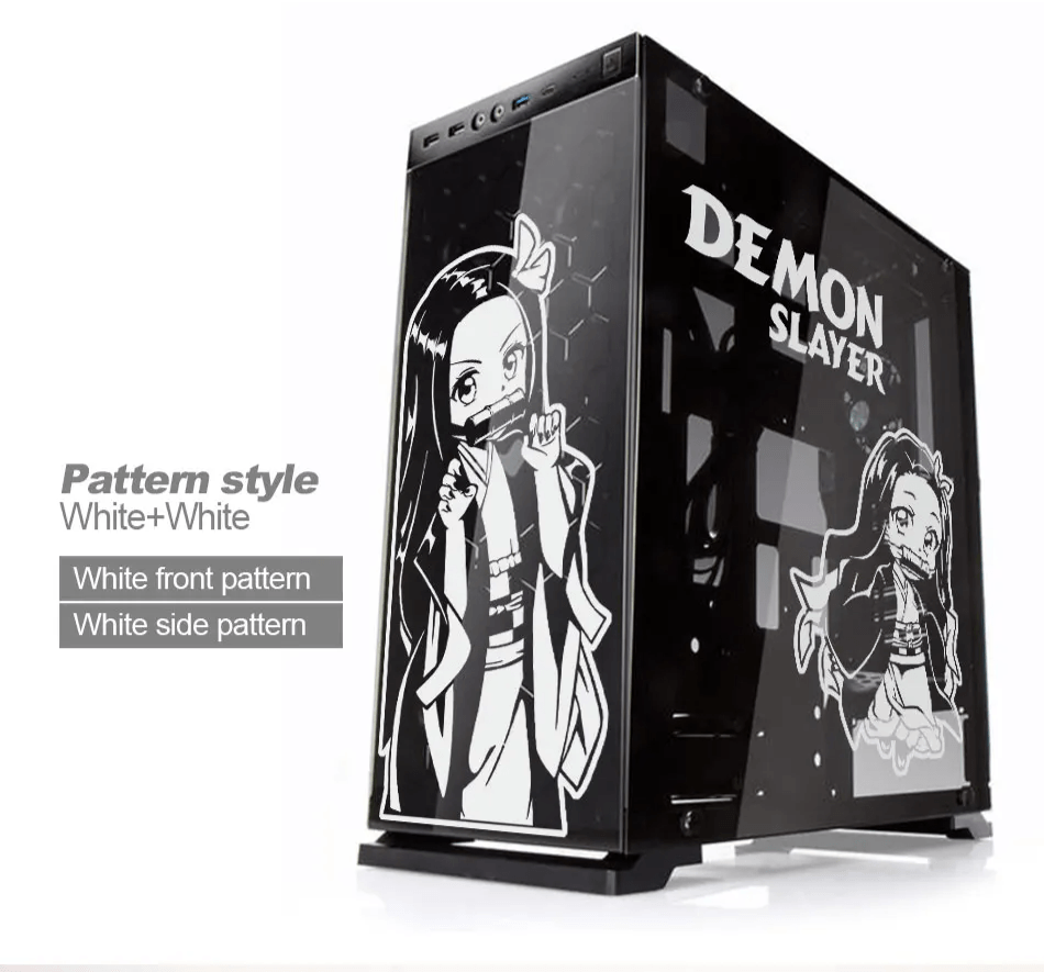 Demon Slayer Nezuko PC Case Anime Sticker Decal