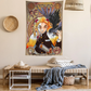 Demon Slayer Rengoku Tapestry Hanging - Anime Home Decor