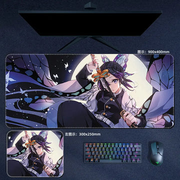 Demon Slayer Shinobu Kocho Mouse Pad Anime Desk Mat