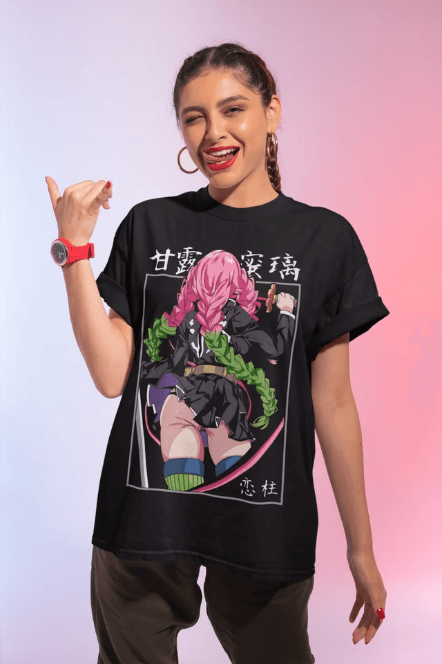 Demon Slayer Shirt Love Hashira Mitsuri Kanroji Shirt