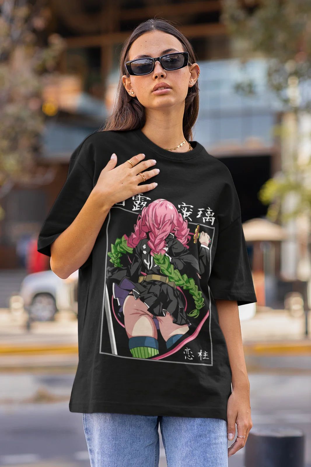 Demon Slayer Shirt Love Hashira Mitsuri Kanroji Shirt