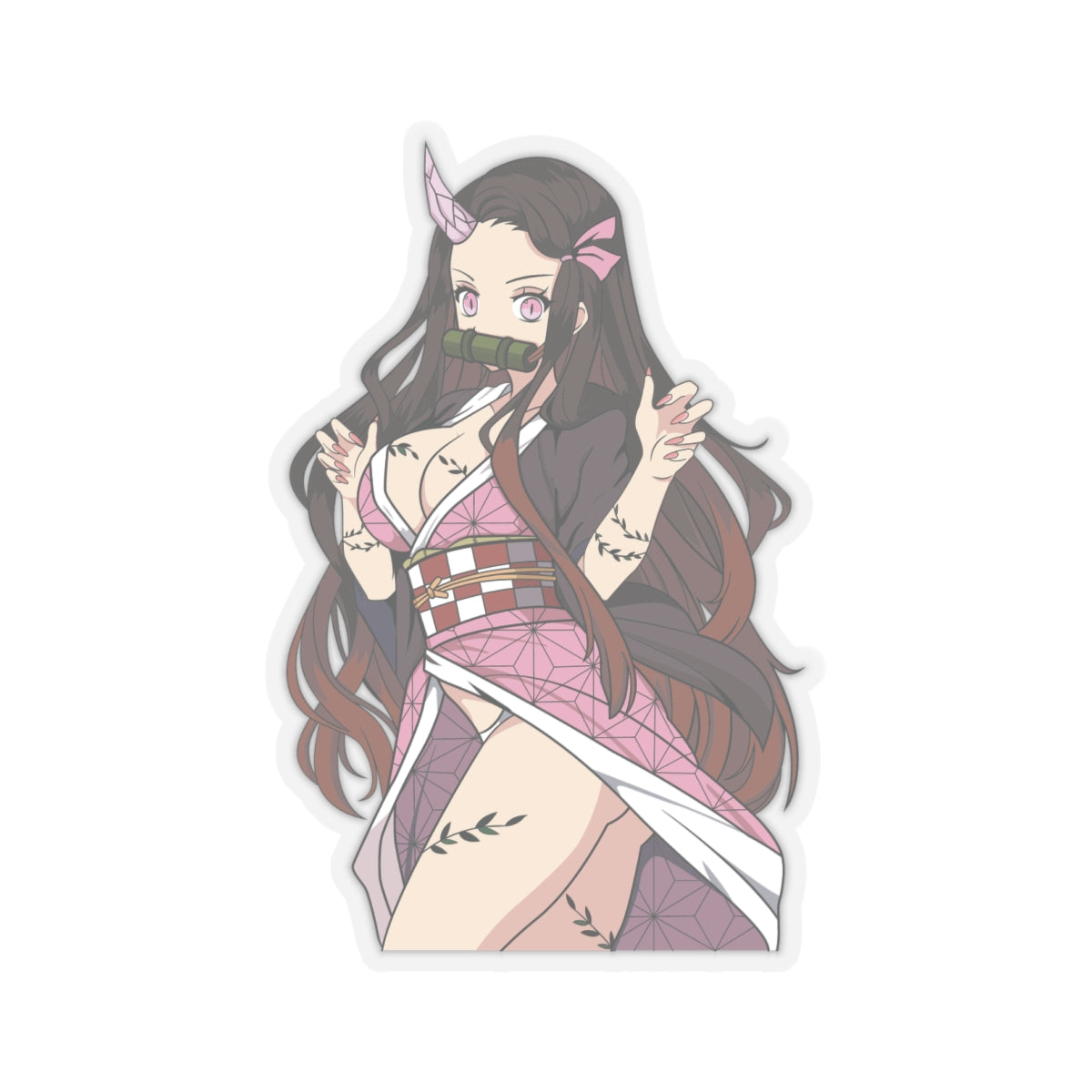 Demon Slayer Sticker Anime Decals Nezuko Sticker V2