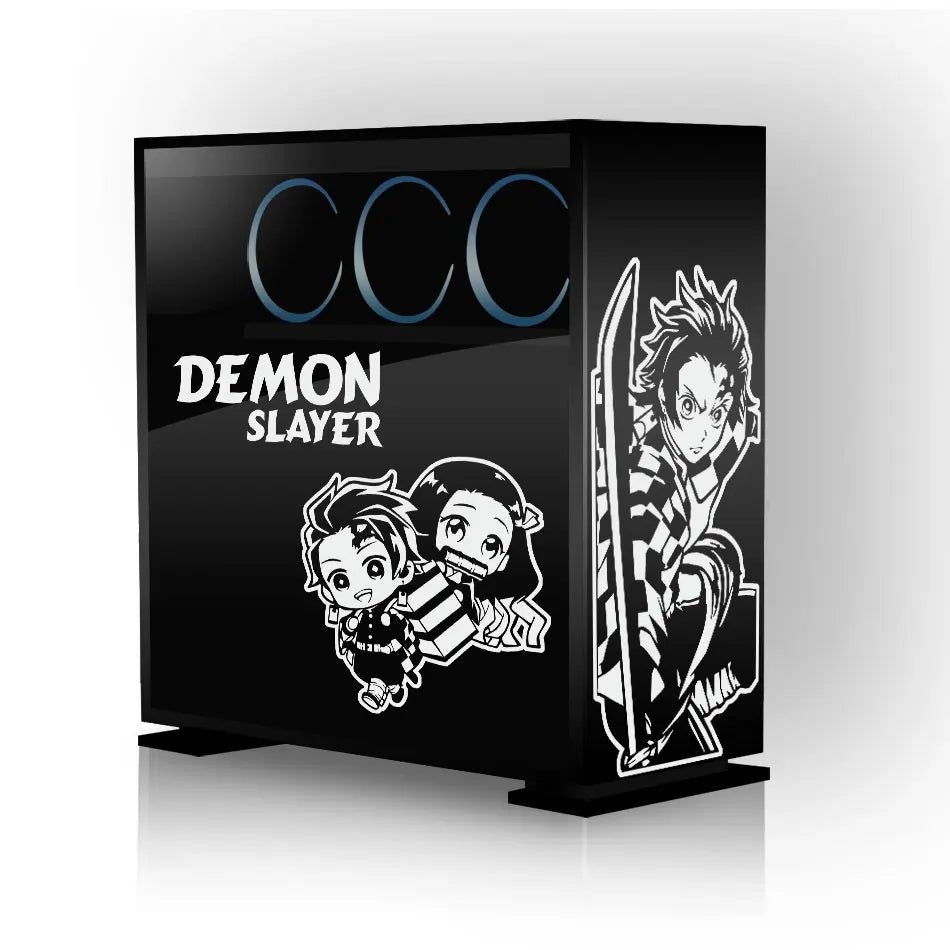 Demon Slayer Tanjiro PC Case Anime Sticker Decal