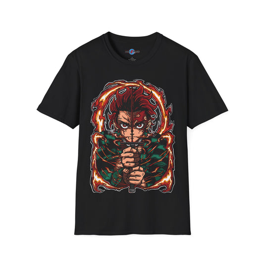 Demon Slayer Tanjiro Shirt - Custom Anime Graphic Tees