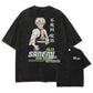Demon Slayer Wind Hashira Sanemi Shirt Oversized Style Anime Shirt