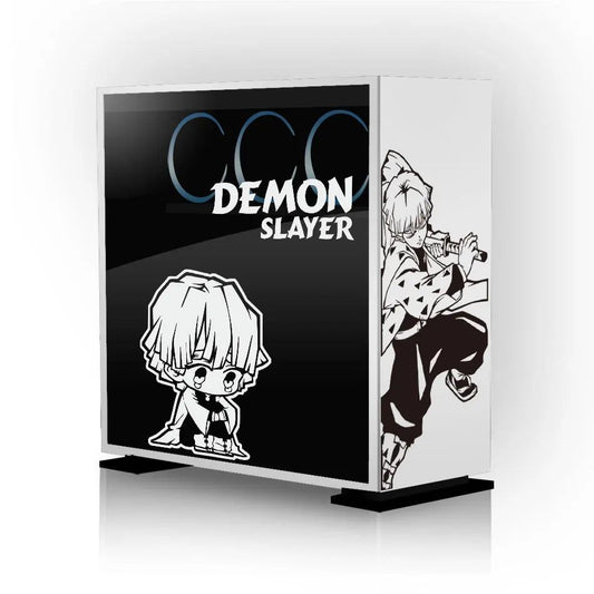 Demon Slayer Zenitsu PC Case Anime Sticker Decal